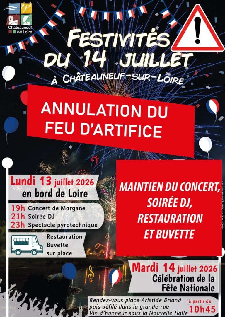 Annulation feu d'artifice